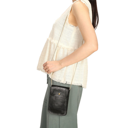 Women's Fashionable And Versatile Head Layer Cowhide Clutch Bag