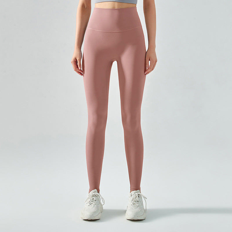 Peach Hip Fitness Pants Women's Sports Sweat Absorbing Breathable