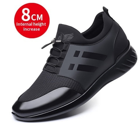 Men's Inner Height 8cm Large Casual Shoes