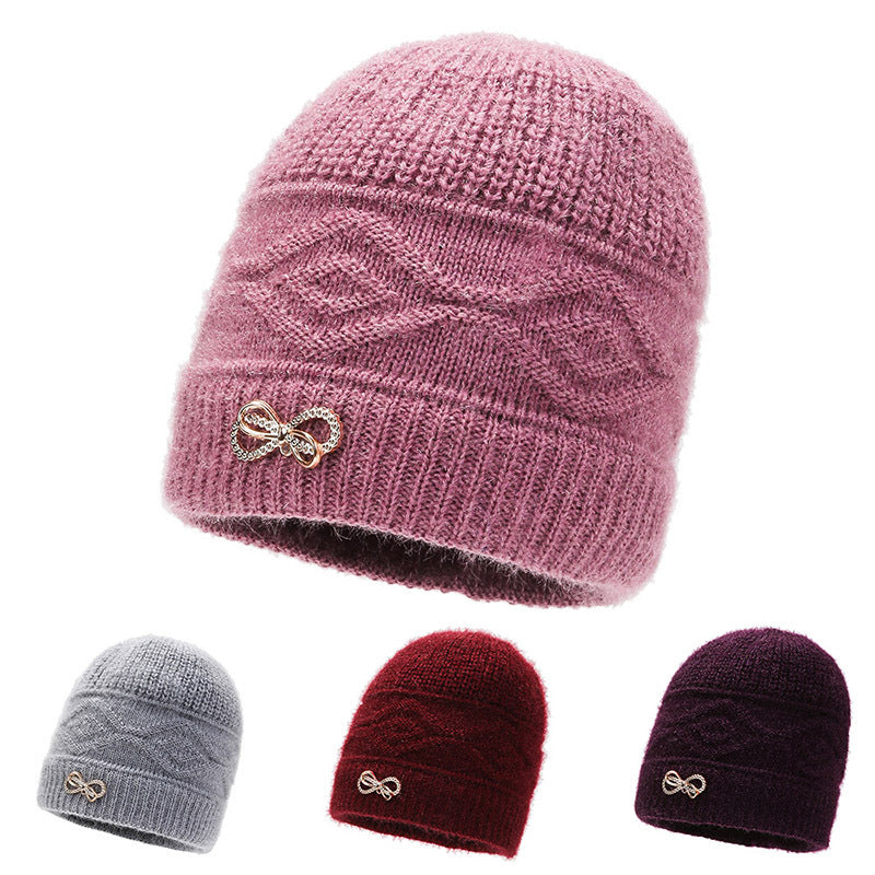 Autumn And Winter Fleece New Thickened Warm Ladies Hat