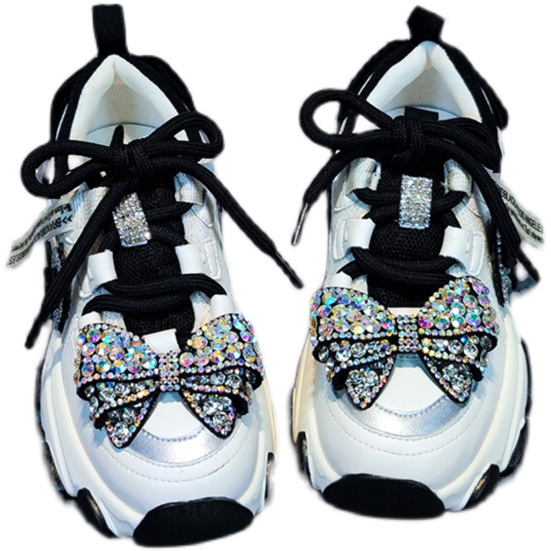 Women's Versatile Fashion Personalized Bow Shoes