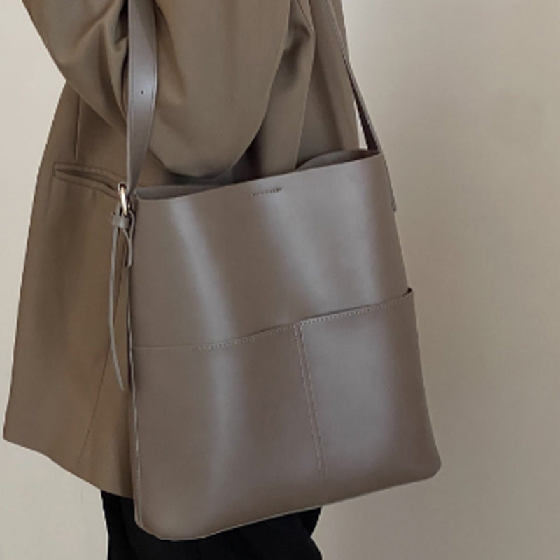 Large Capacity Design Shaping Simple Shoulder Bag Crossbody
