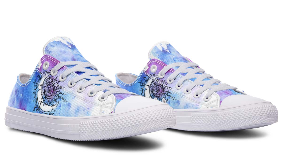 Fashion Print Couple Low-Top Canvas Shoes