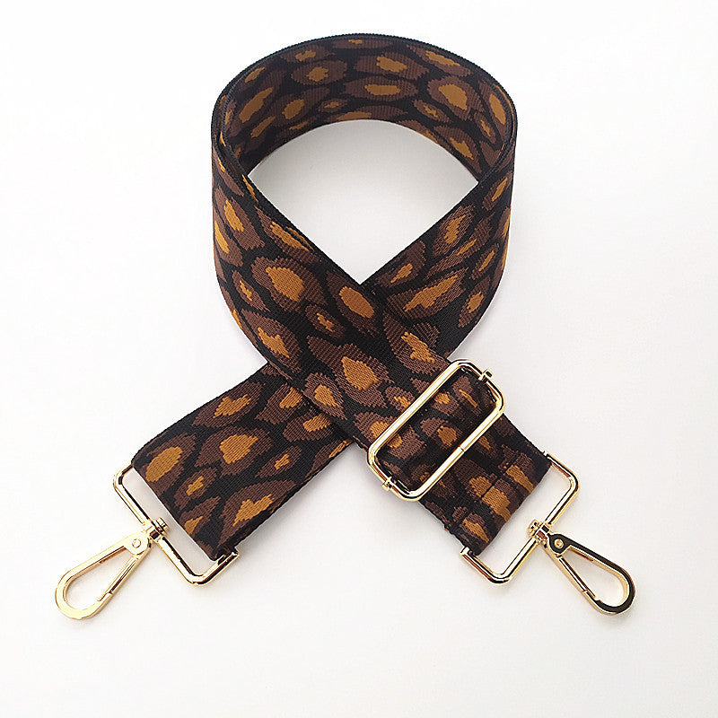 Wide Shoulder Strap Accessory Embroidery