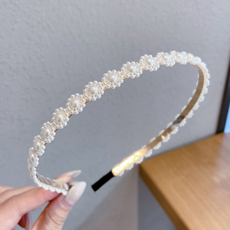 Pure Color Hair Bundle Sponge Hair Band Fairy Hair Accessories