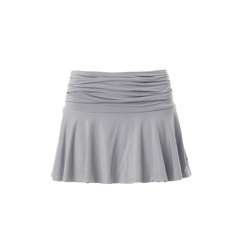 Slimming Pleated Anti-exposure Hot Girl A- Line Skirt