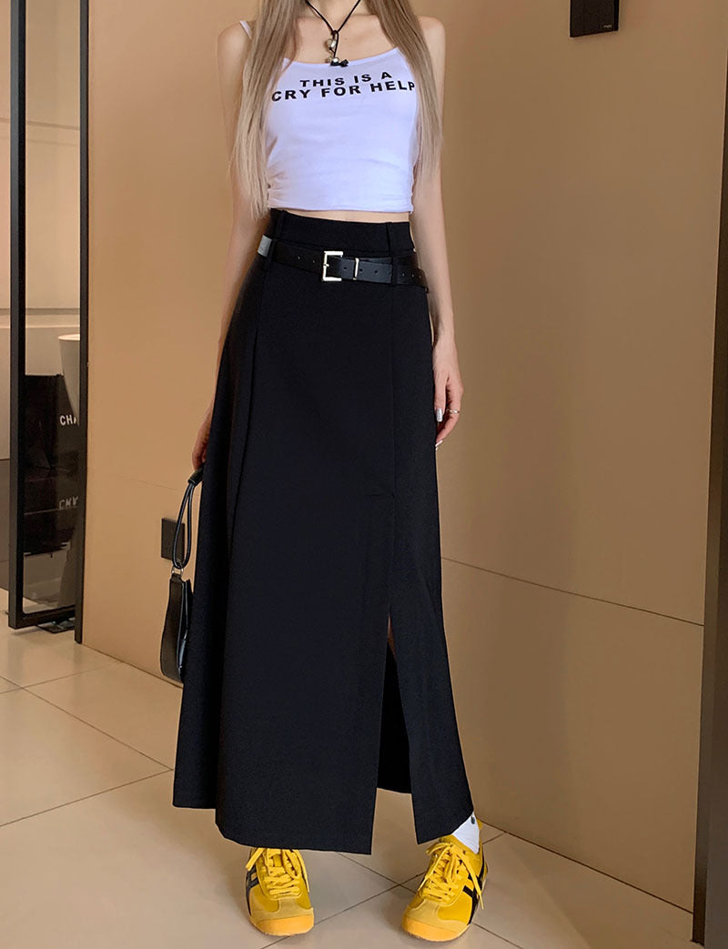 Suit Skirt Women's High Waist Slimming