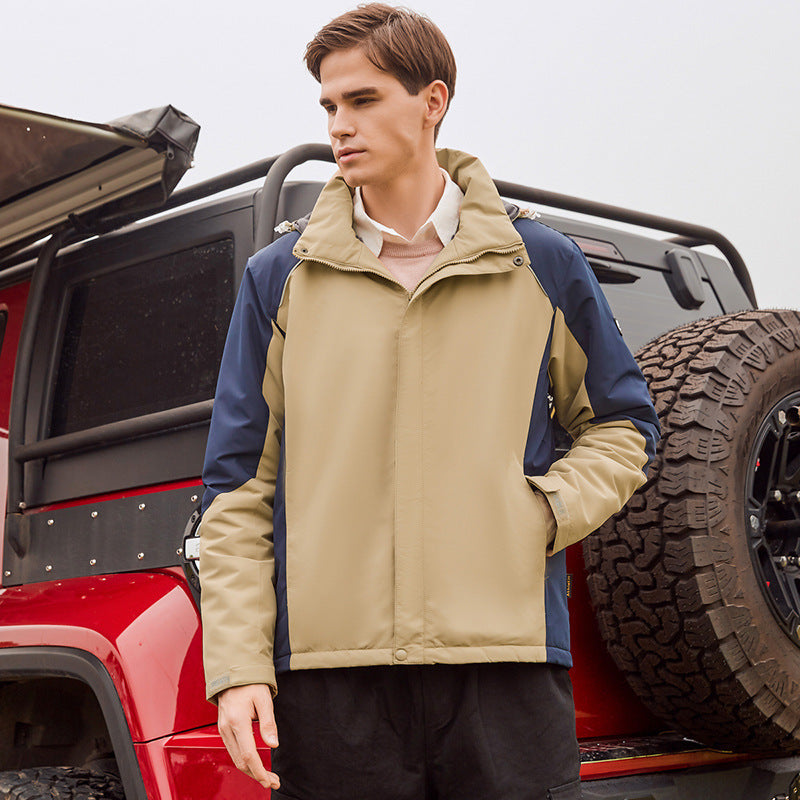 Outdoor Warm And Windproof Large Size Jacket