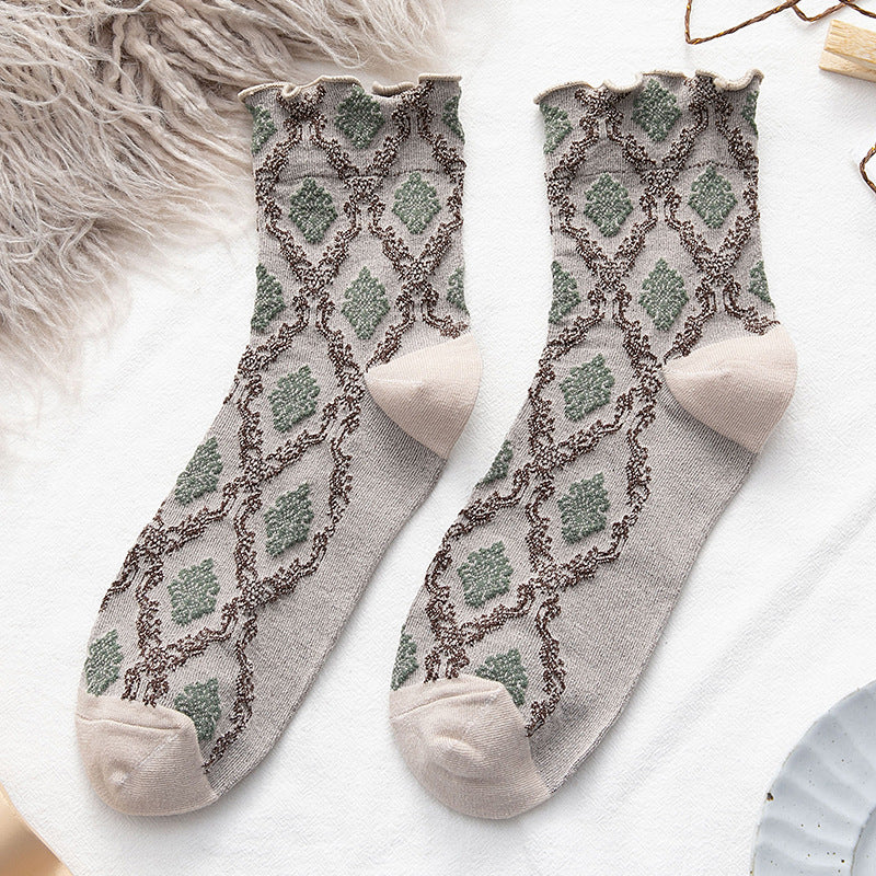 Women's socks Japanese pure cotton
