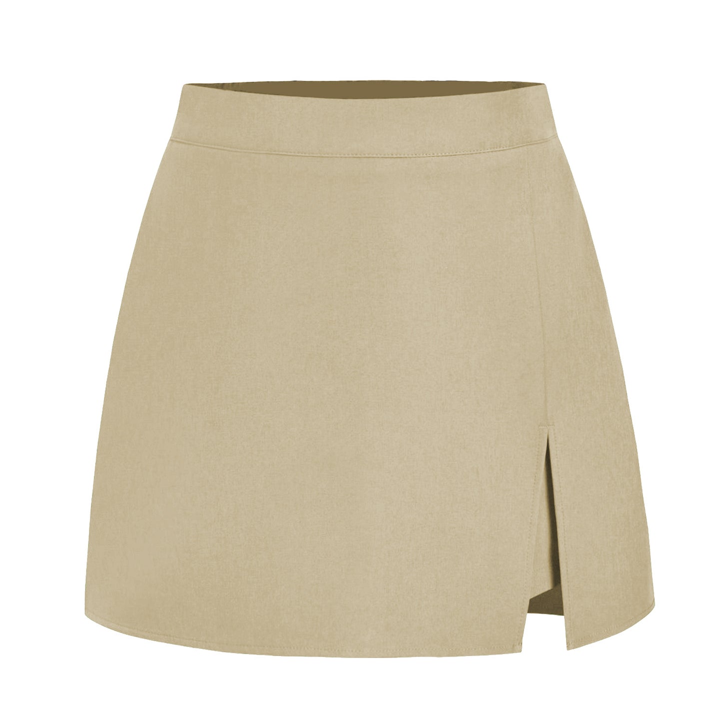 Women's Fashion High-waisted Split Skirt-trousers