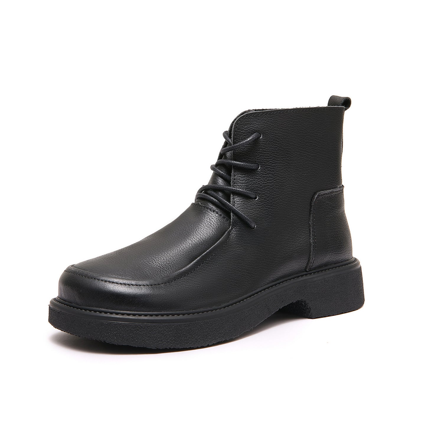 Womens High-top Leather Shoes