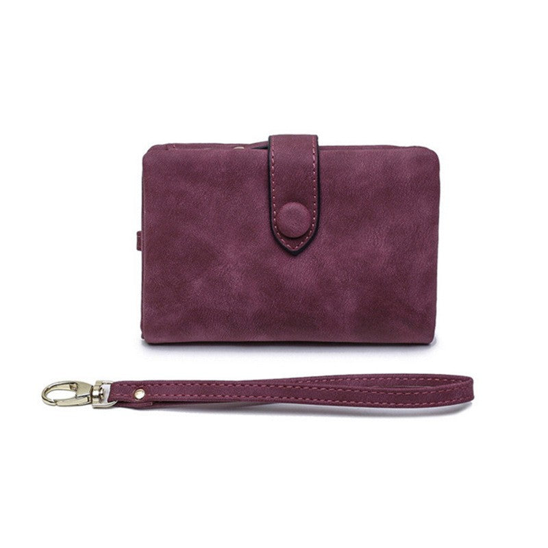 Women's Short Three Fold Multi Card Women's Purse Hand