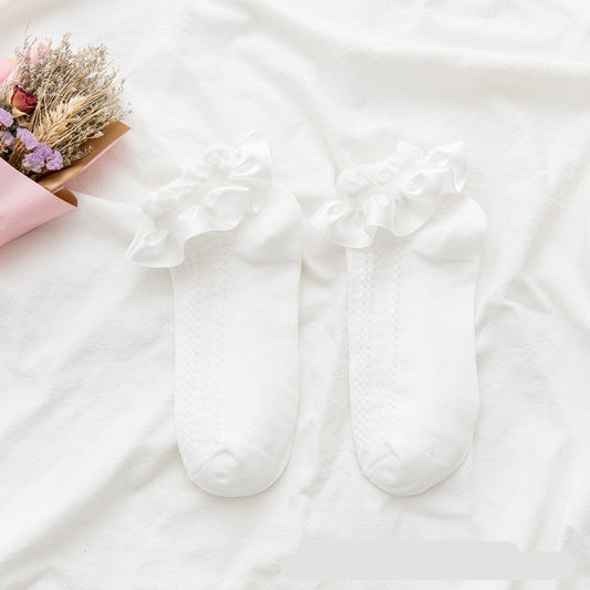 Sweet Bubble Boat Cotton Socks