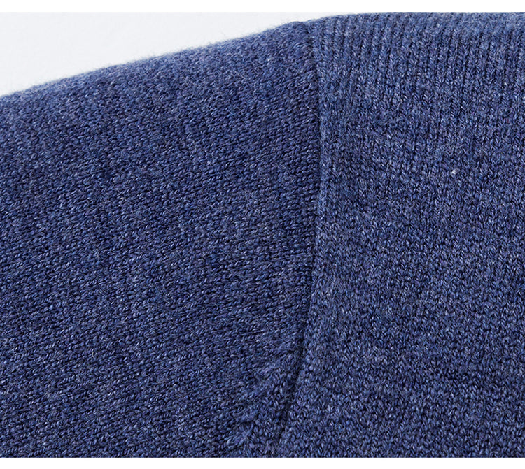 Vinter Crew Neck Trend Herre Sweater Toppe