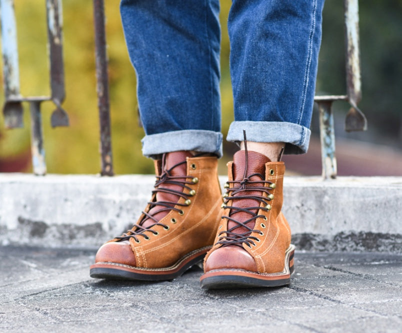 Short Face Boots Couple Models Martin Boots Men's Outdoor Boots