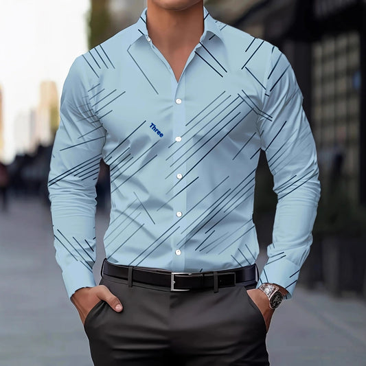 Men's Printed Fashion Casual Shirt