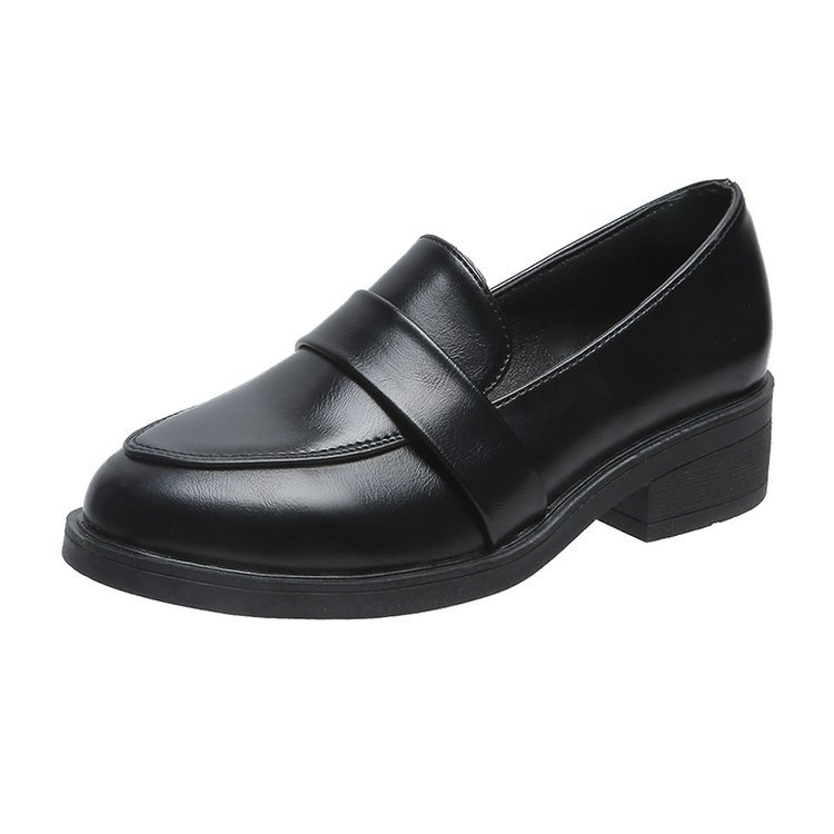 Women's Pointed Toe Chunky Heel Fashion Casual Shoes
