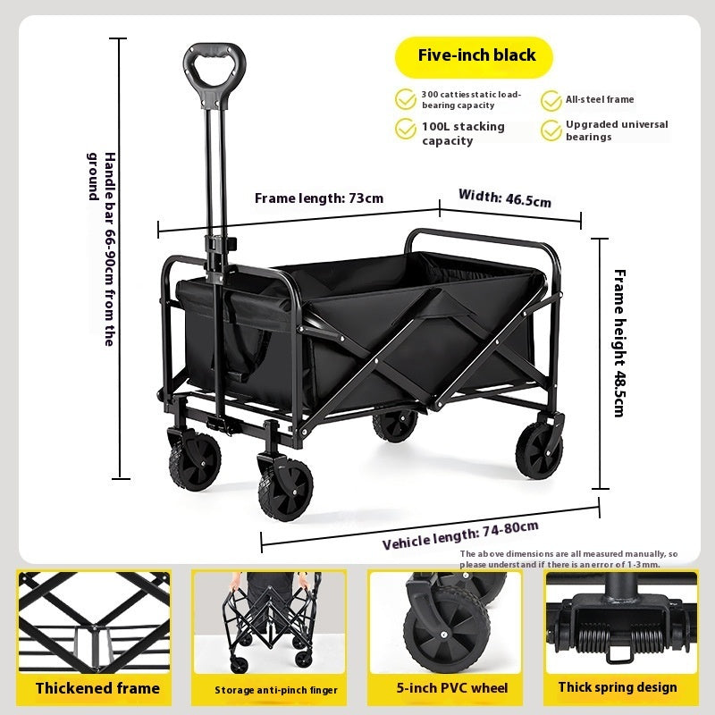 Outdoor Camper 5-inch Shopping Portable