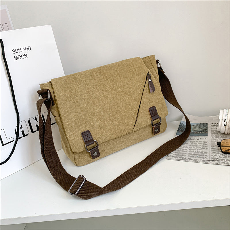 Fashion Personality College Style Canvas Male