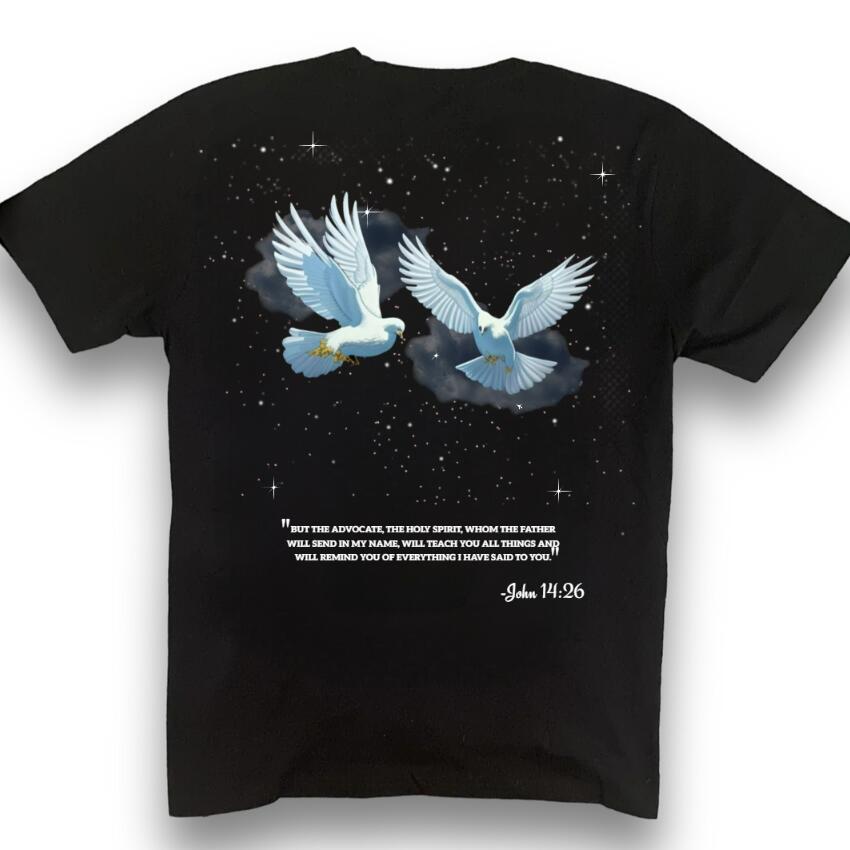 European And American Digital Printing Casual Round Neck T-shirt
