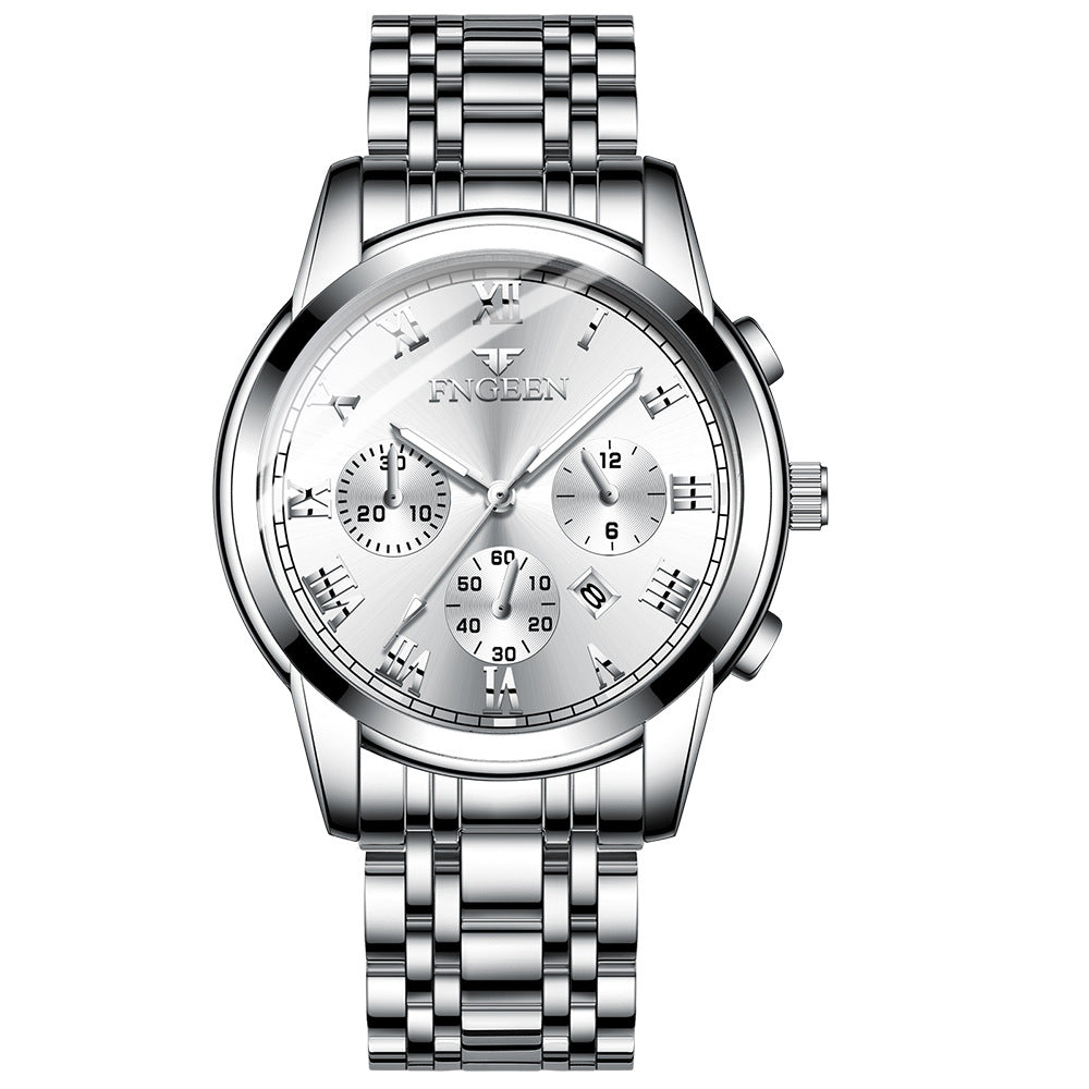 Fashionable Quartz Waterproof Student Men's Watch