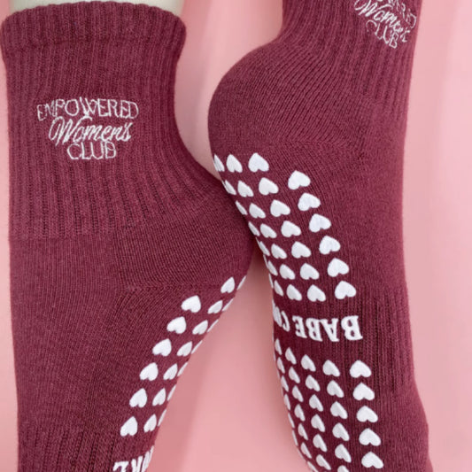 Thin Mid Tube Women's Professional Anti Slip Yoga Socks