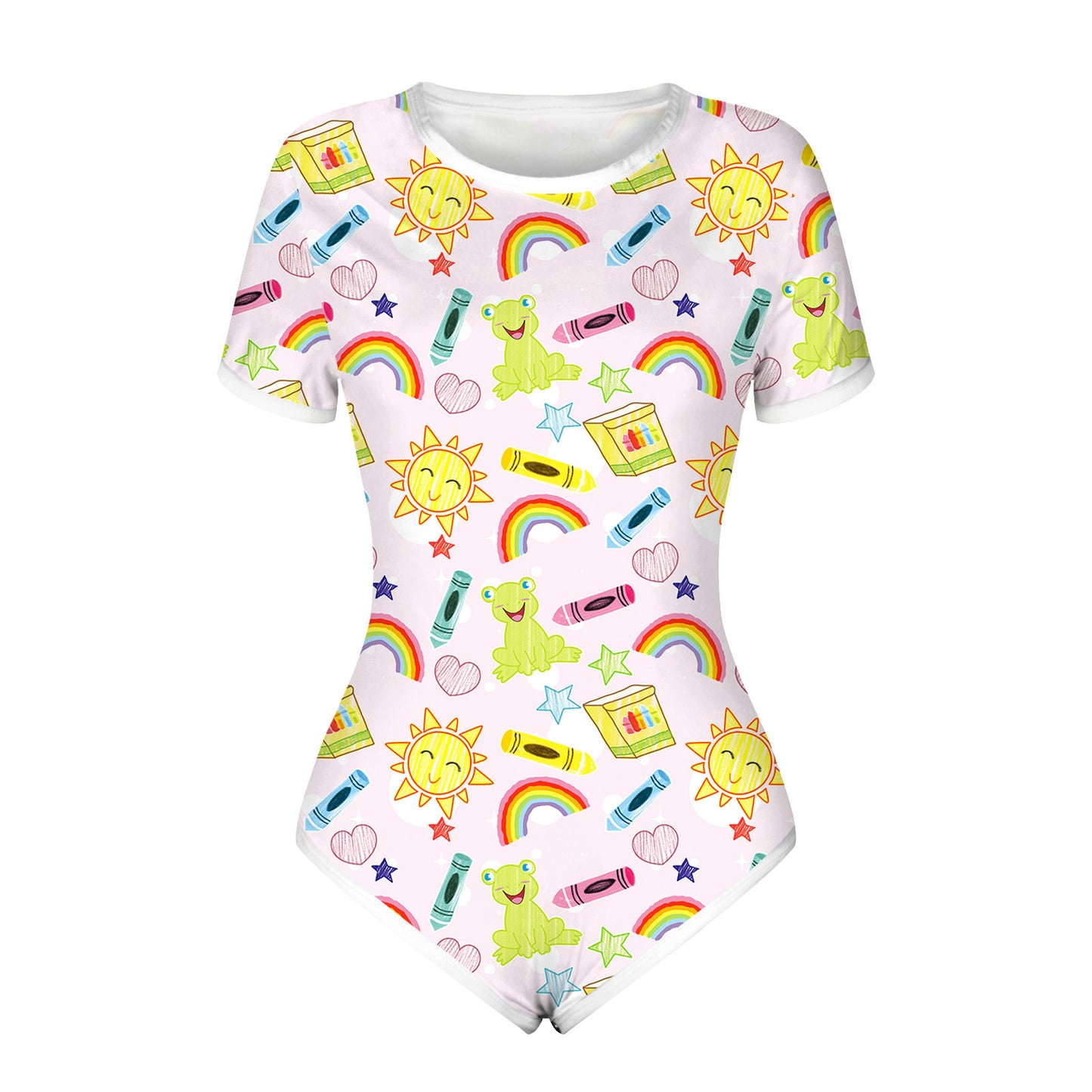 Women's Slim-fit Short-sleeved Jumpsuit Popular Fashion