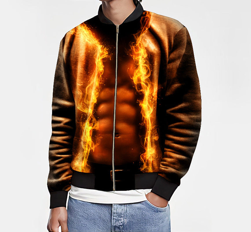 Fleece-lined Waterproof And Windproof Thick Jacket