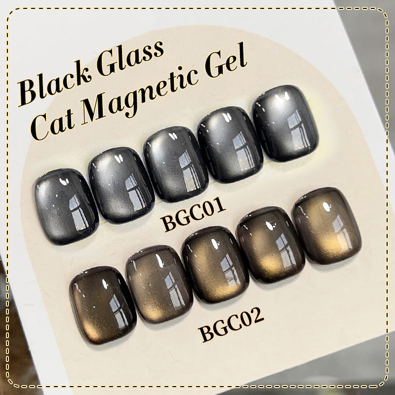 Micro Glass Bead Crystal Cat Eye Gel Polish Gradient UV Polish