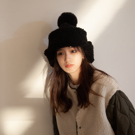 Knitted Cute Ear Protection Woolen Hat