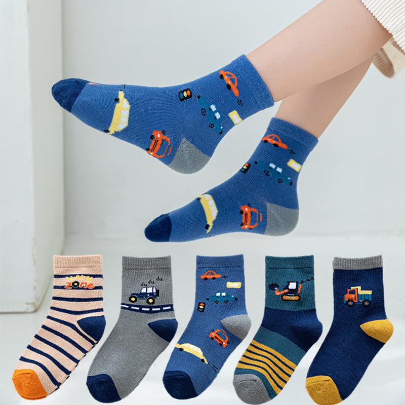 Children's Socks New Style Breathable Cartoon