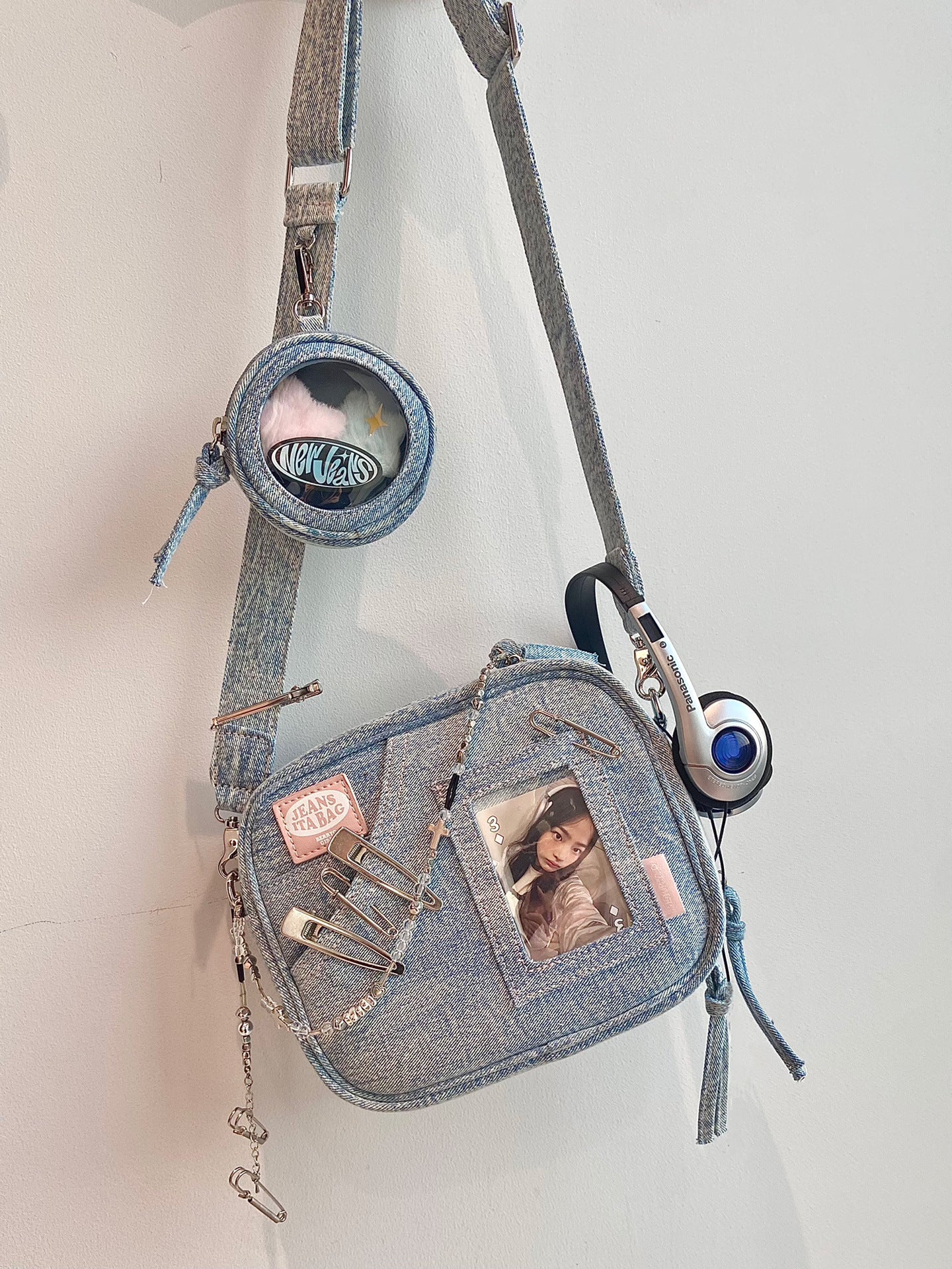Versatile Handheld Leisure Mini Denim Bag Women