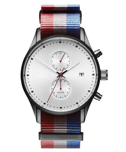 Trendy and simple men's quartz watch