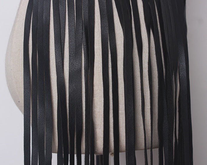 Personalized Long Fringe Fashion Buckle Wide Girdle Belt Belt