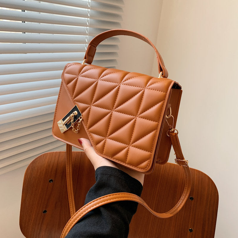 New Chain Casual Rhombus One Shoulder Messenger Bag