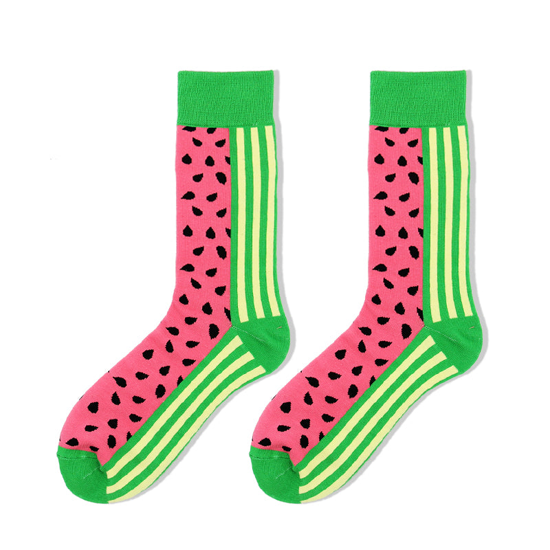 Stockings trendy sports socks mid-length socks
