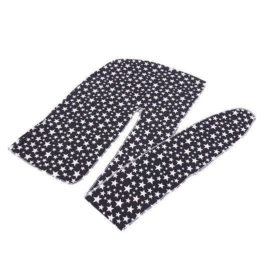 New stretch milk silk printed long tail pirate hat