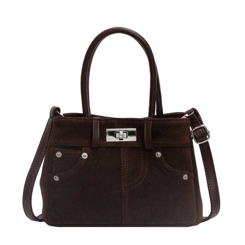 Autumn And Winter Retro Women's New Fashion All-matching Messenger Bag