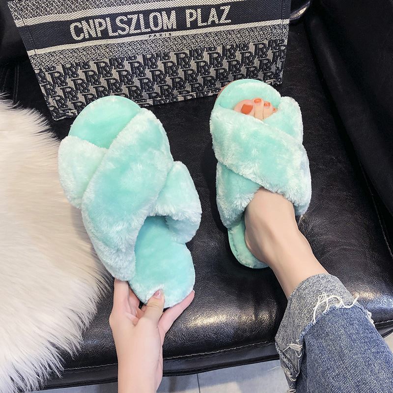 Parent-child Home Non-slip Cotton Slippers For Spring And Autumn