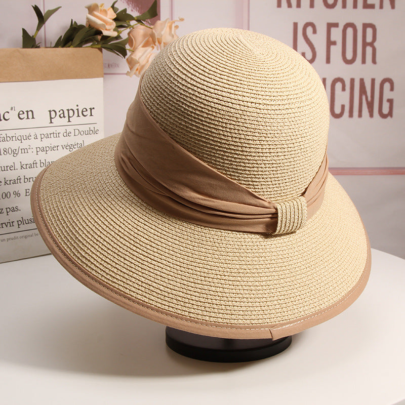 Leisure Travel Sun Color Block Fisherman Hat
