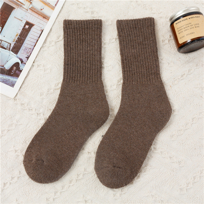 Men's And Women's Fashion Padded Warm Thick Socks