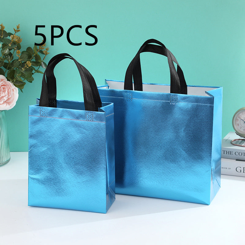Aluminum Coated Non-woven Folding Tote Bag