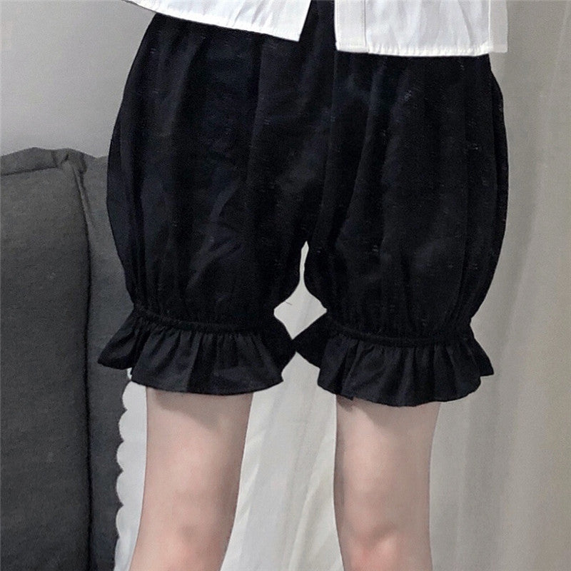 Pumpkin Pants Japanese Soft Girl Summer Lolita Jk Cute Bloomers
