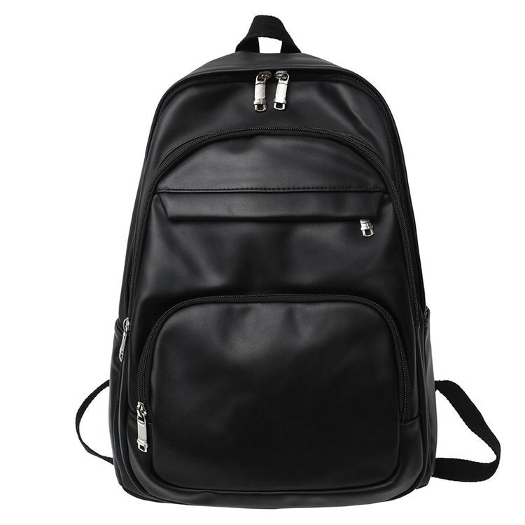 Solid Color Large Capacity Sports Schoolbag