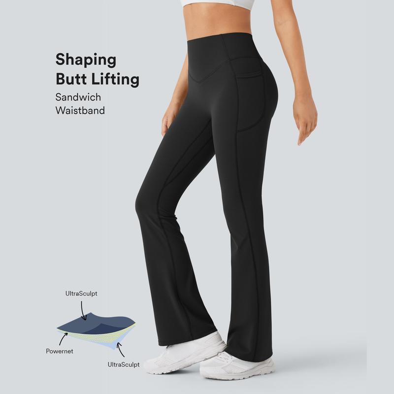 Yoga Nylonbukser Til Kvinder