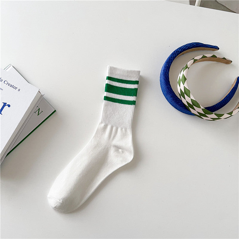Fashion Letters Socks Women's Mid-calf Length Sock