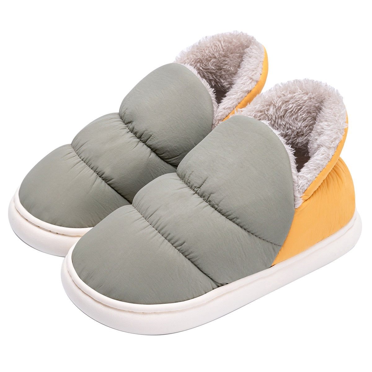 Womens Down-filled Cotton Shoes For Outdoor Wear Non-slip
