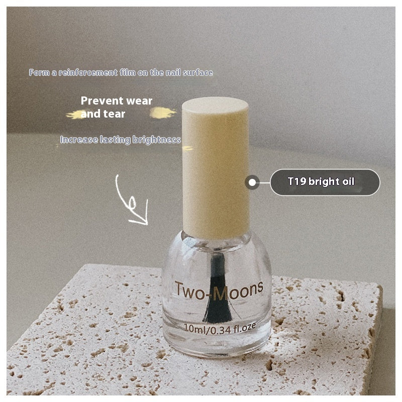 Pure Color Sequins Nail Polish Baking-free And Tear-free