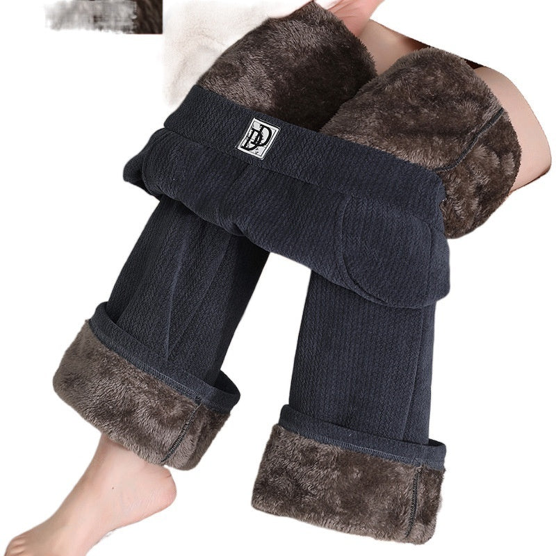 AutumnWinter Northeast Chenille-Brushed Casual Pants