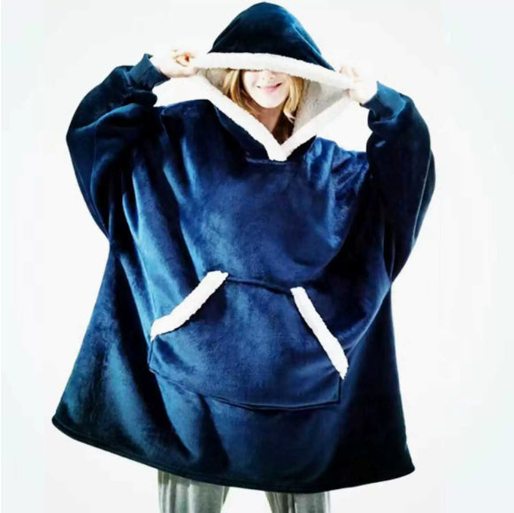 Women's Winter Flannel Loungewear Casual Hoodie